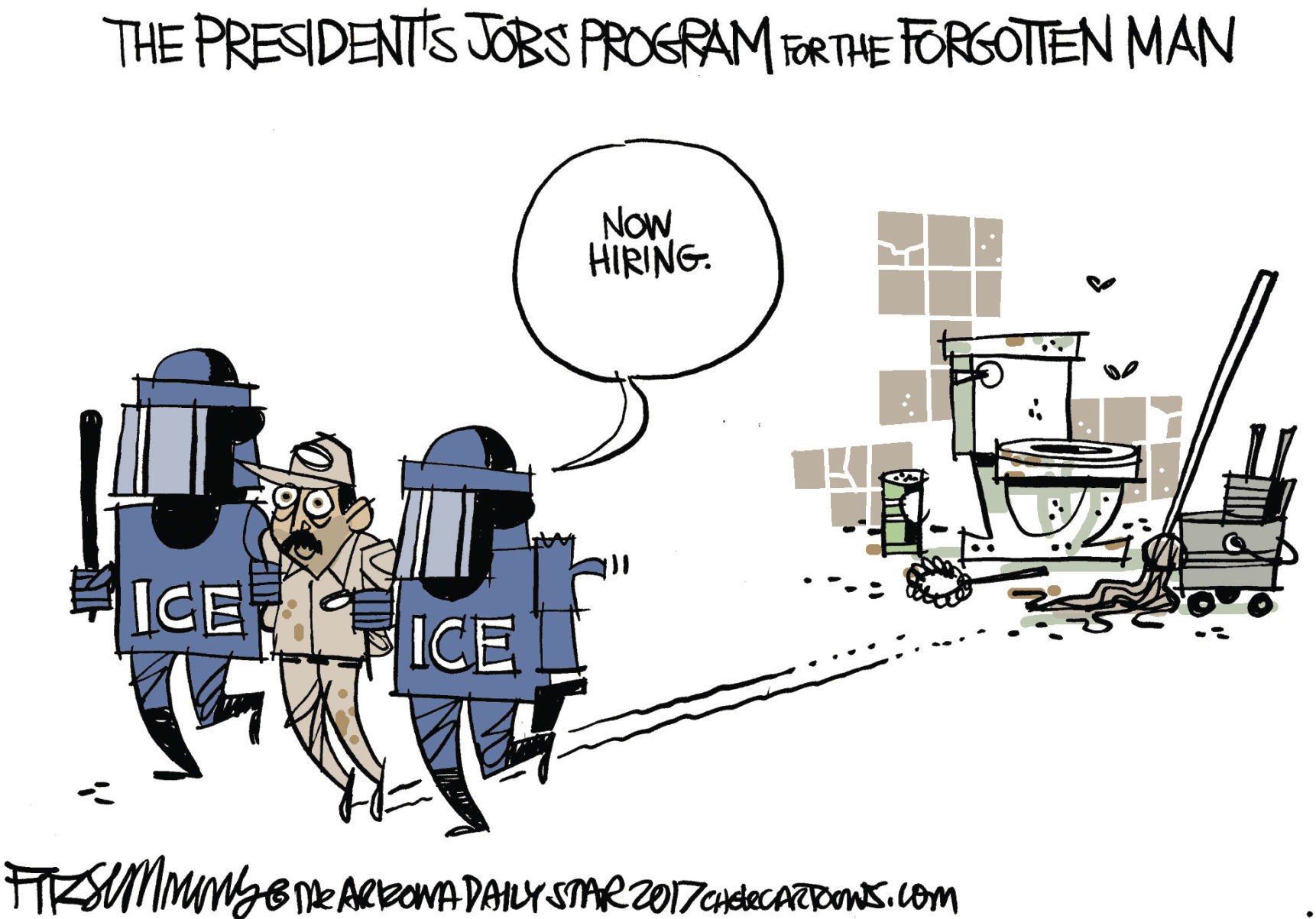 Daily Fitz Cartoon: Jobs